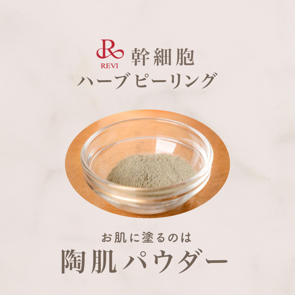REVI陶肌パウダー/ハーブピーリング - スキンケア/基礎化粧品